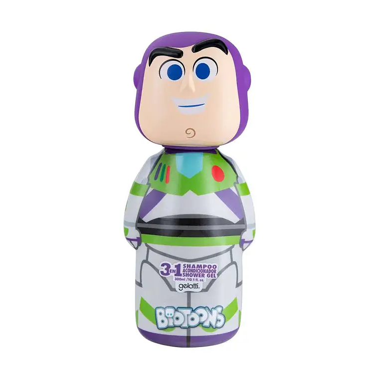Shampoo 3En1 2D Biotoons Buzz 300 ML - GELATTI 1