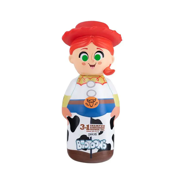 Shampoo 3En1 2D Biotoons Jeesie 300 ML - GELATTI 1