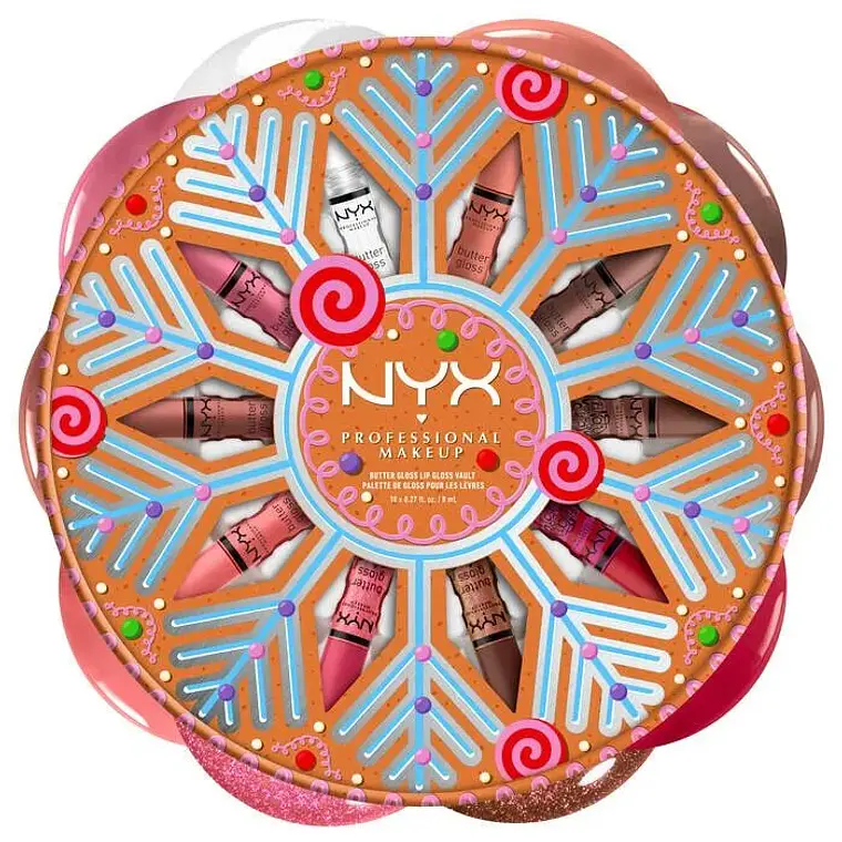 Kit Gloss Labios Holiday Butter Vault - NYX 2