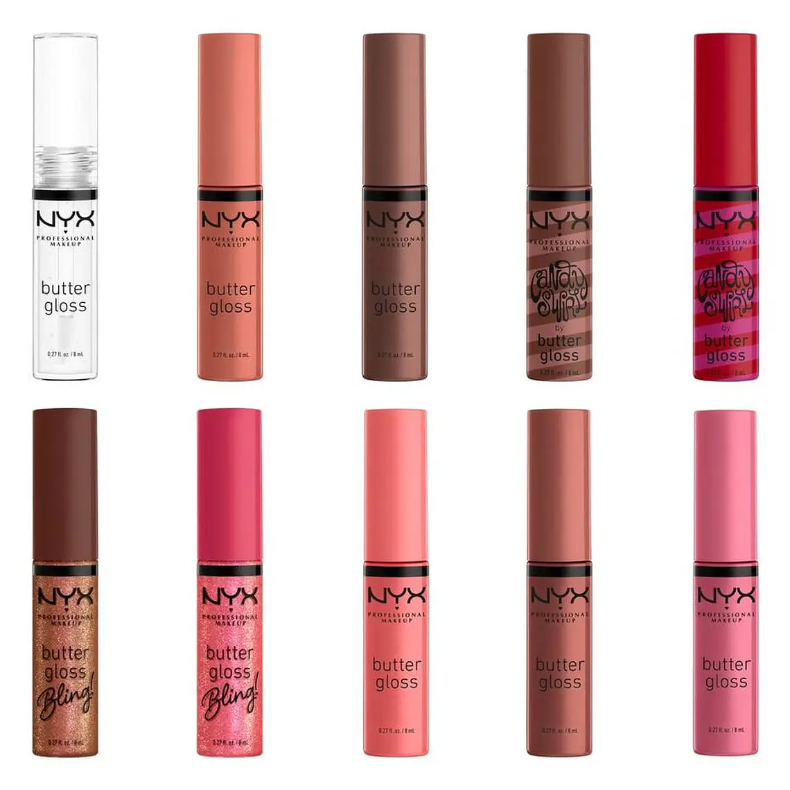 Kit Gloss Labios Holiday Butter Vault - NYX 4