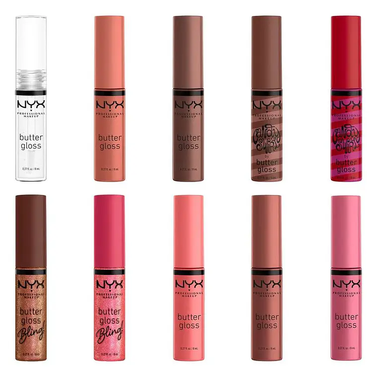 Kit Gloss Labios Holiday Butter Vault - NYX 4
