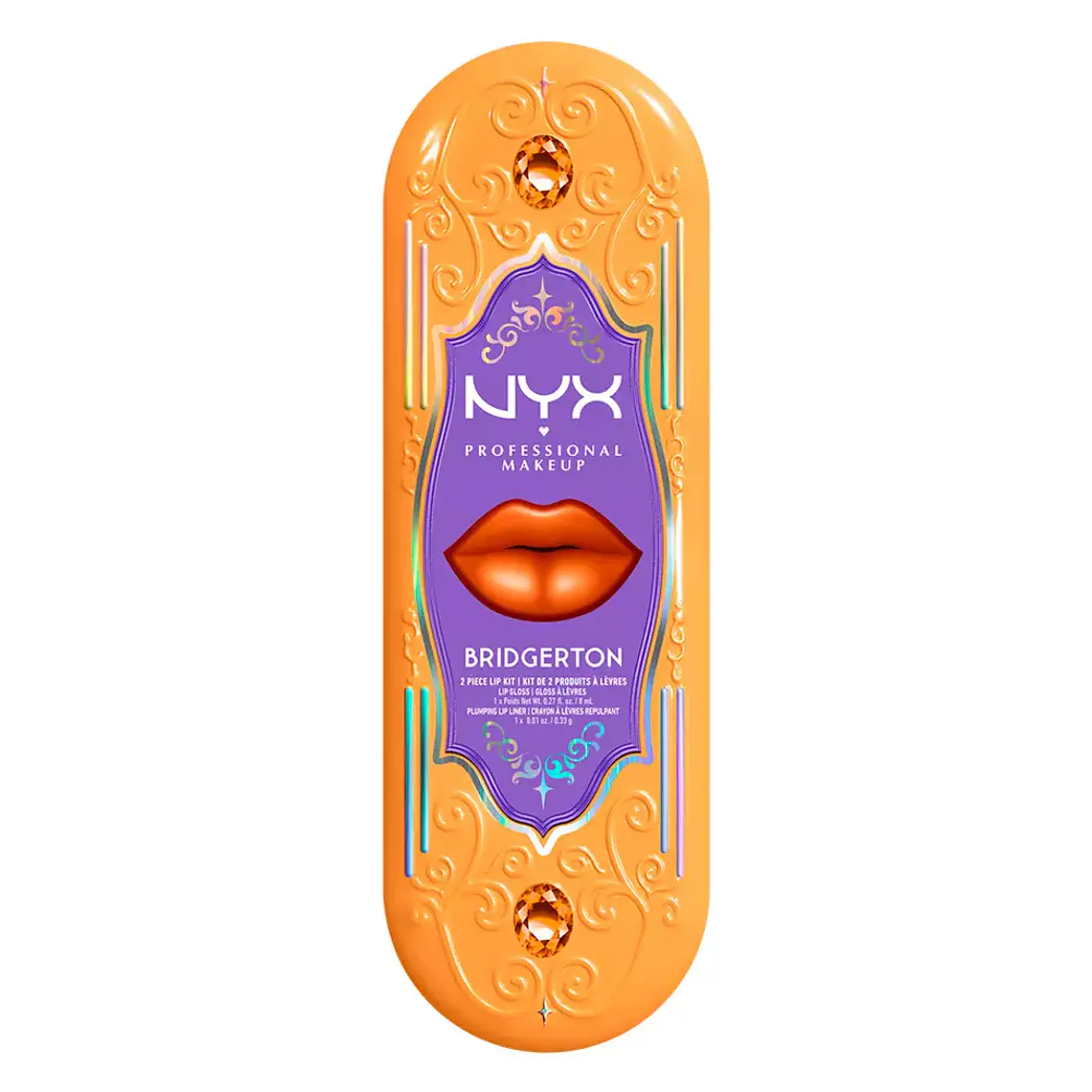 Brillos de Labios Bridgerton 2 Piece Lip Kit 06 8ml - NYX 3