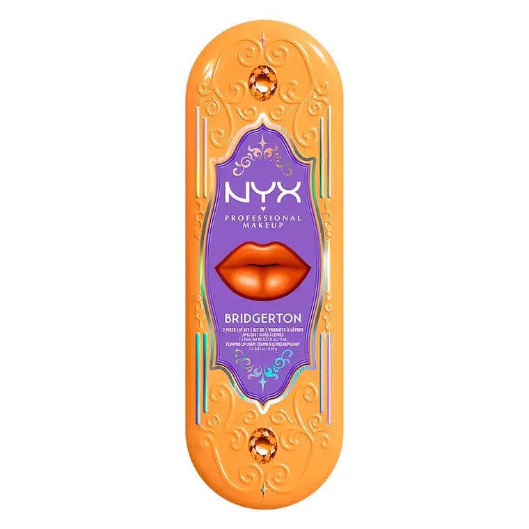 Brillos de Labios Bridgerton 2 Piece Lip Kit 06 8ml - NYX 3