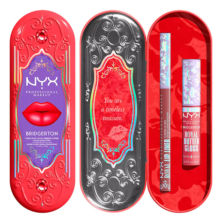 Brillos de Labios Bridgerton 2 Piece Lip Kit 01 8ml - NYX 1