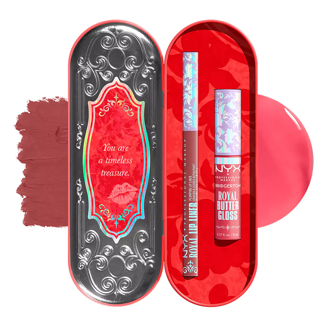 Brillos de Labios Bridgerton 2 Piece Lip Kit 01 8ml - NYX 2