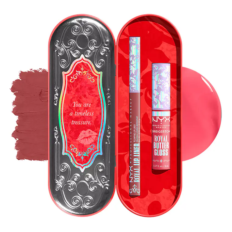 Brillos de Labios Bridgerton 2 Piece Lip Kit 01 8ml - NYX 2