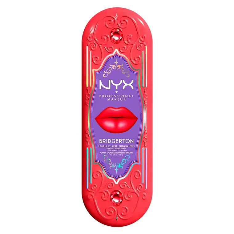 Brillos de Labios Bridgerton 2 Piece Lip Kit 01 8ml - NYX 4