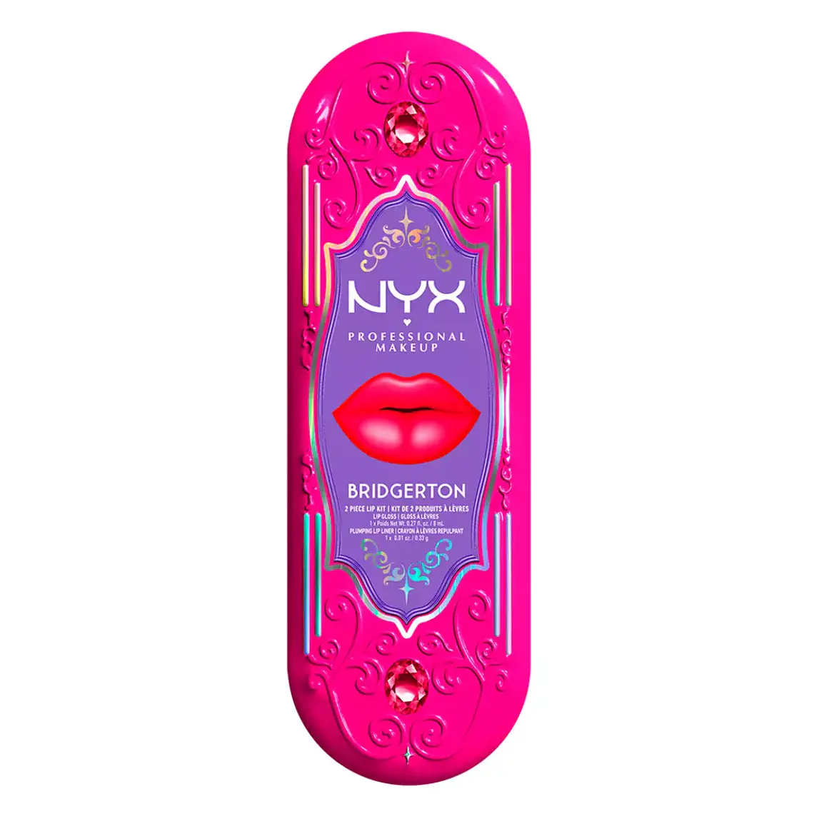 Brillos de Labios Bridgerton 2 Piece Lip Kit 03 8ml - NYX 4