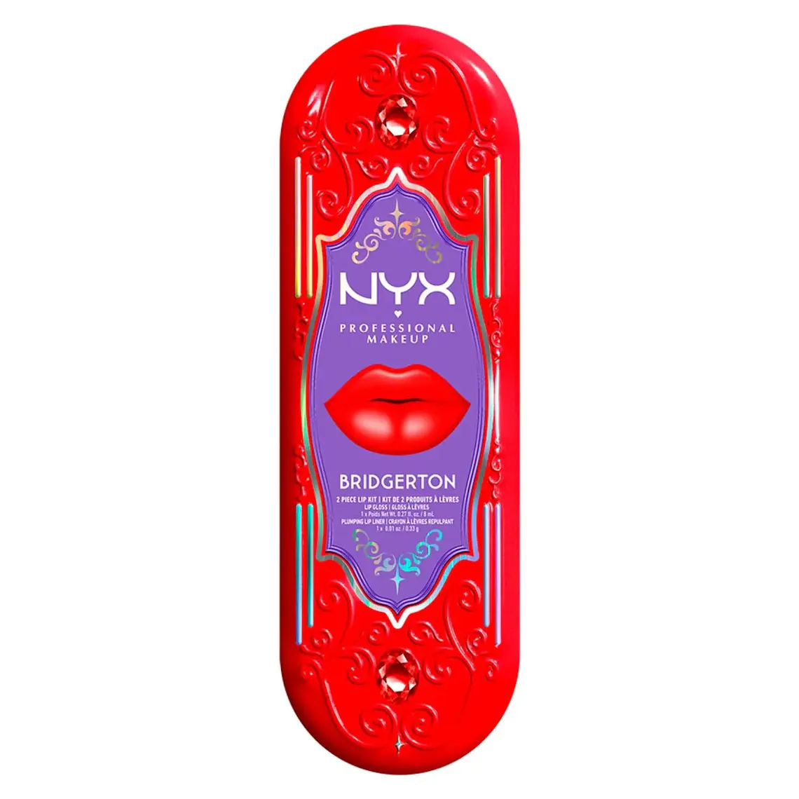 Brillos de Labios Bridgerton 2 Piece Lip Kit 04 8ml - NYX 3