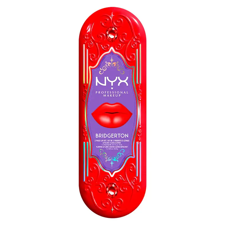 Brillos de Labios Bridgerton 2 Piece Lip Kit 04 8ml - NYX 3