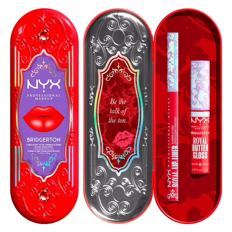 Brillos de Labios Bridgerton 2 Piece Lip Kit 04 8ml - NYX 1