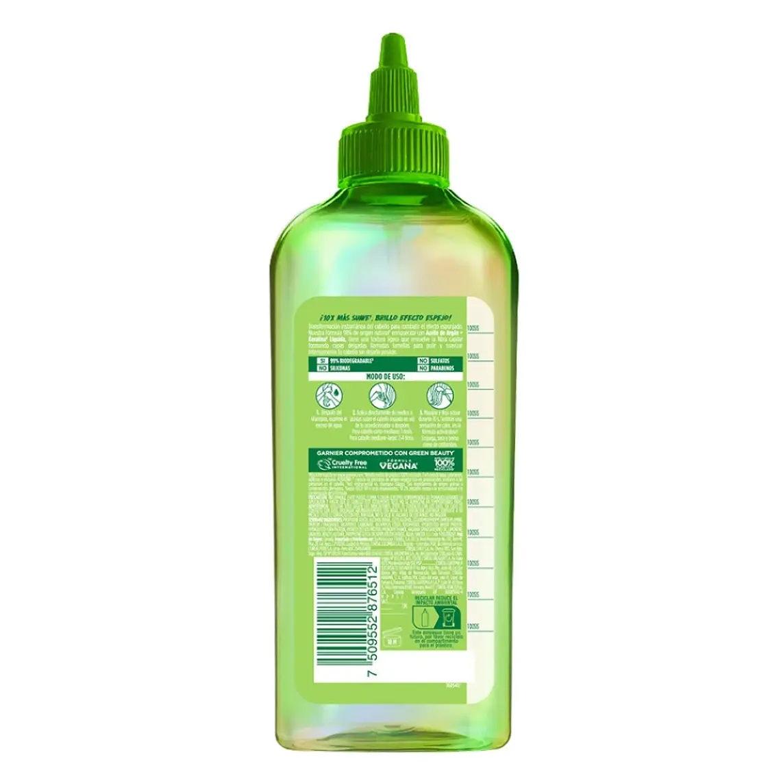 Tratamiento Enjuague Líquido KARATIN GLOW WATER 180 ML - GARNIER 2
