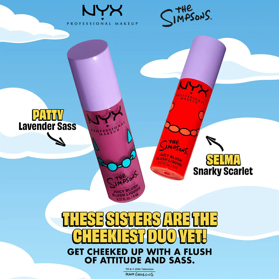 Saucy Sisters Fat Cheeks Lavender Saas - NYX 3
