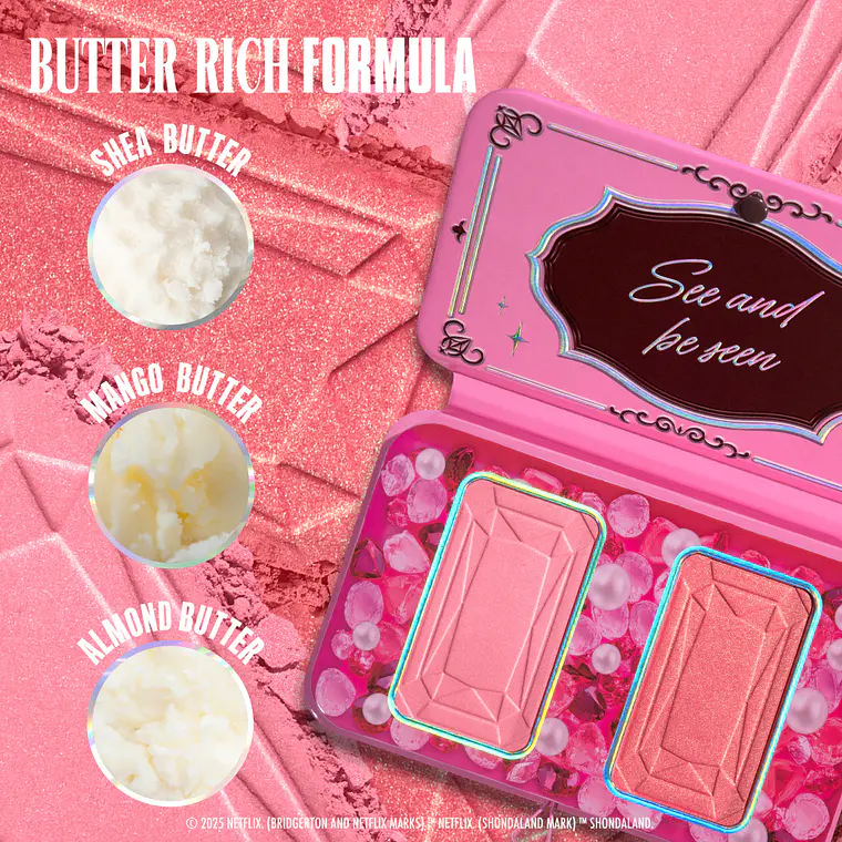 Bridgerton Royal Blush Palette 01 NYX 3