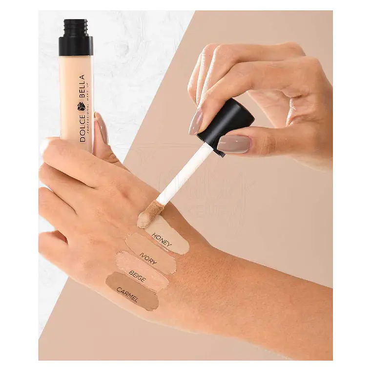 Corrector de Ojeras Líquido BEIGE - DOLCE BELLA 2