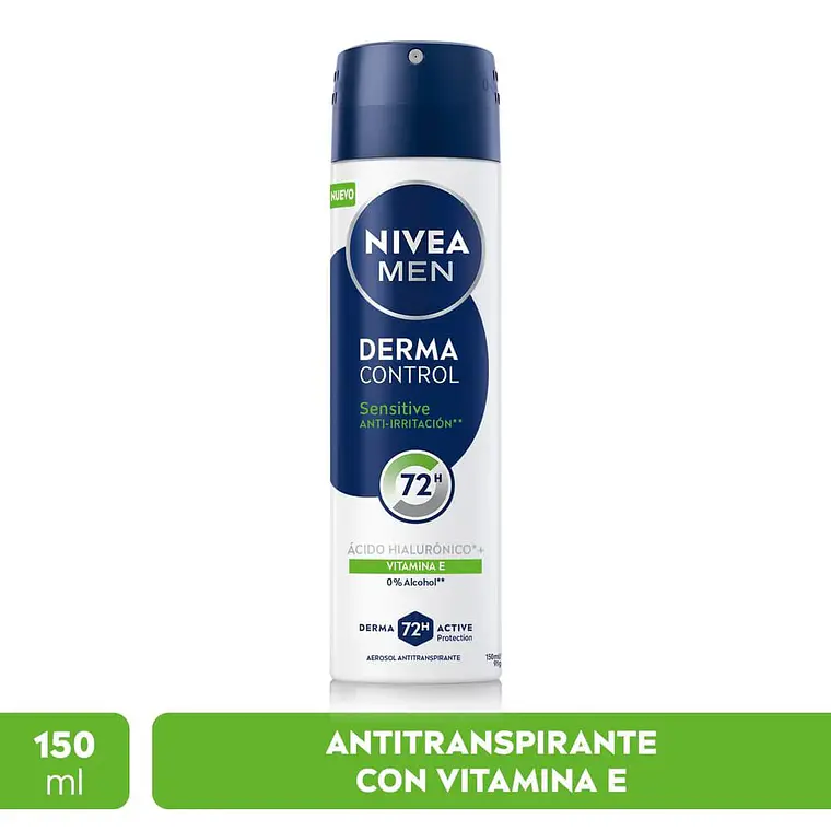 Desodorante Spray Nivea Men Sensitive Protect 150 ML - NIVEA 1
