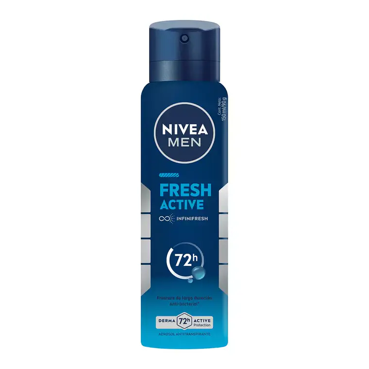 Antitranspirante Fresh Active Infinifresh 72 hs 150 ML - NIVEA 1