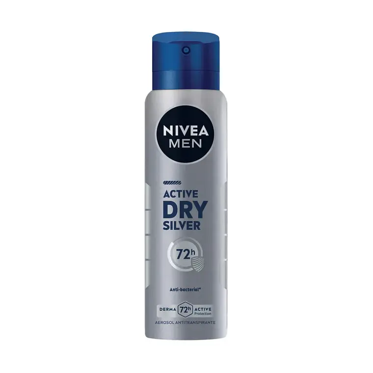 Desodorante Spray Men Silver Protect 150 ML - NIVEA 1