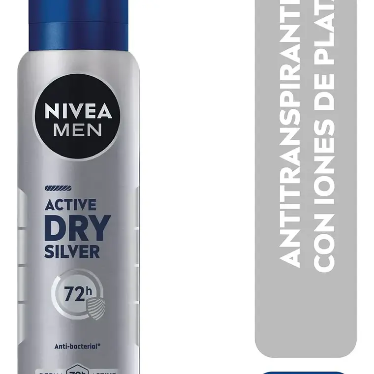 Desodorante Spray Men Silver Protect 150 ML - NIVEA 2