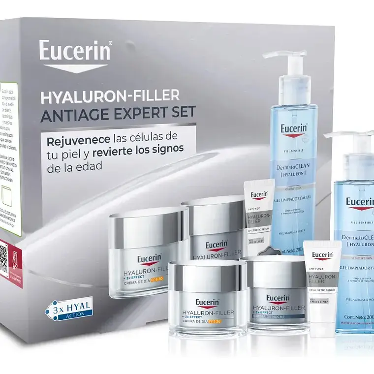 Set Experto Antienvejecimiento Hyaluron Filler 305ml - EUCERIN 3