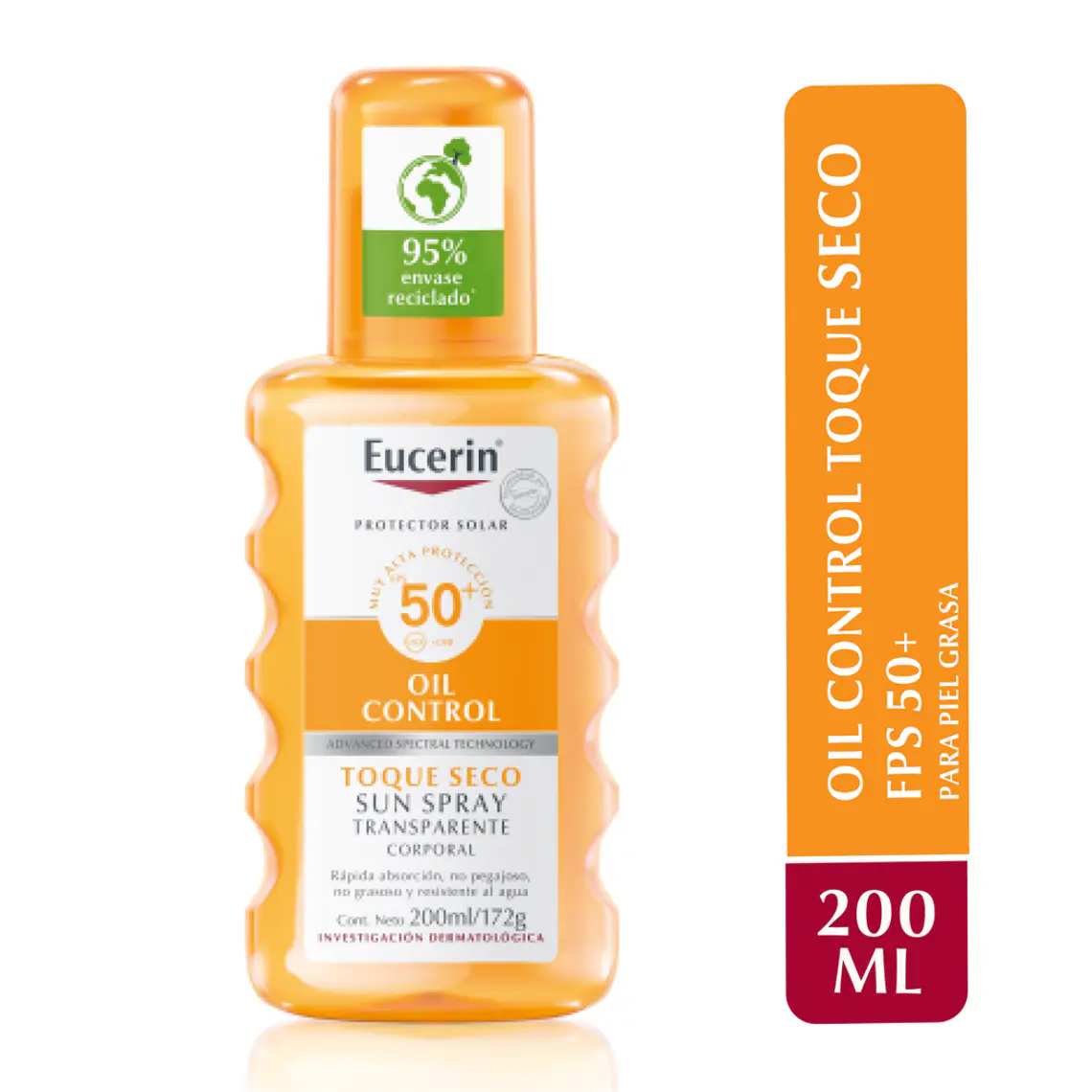 Protector Solar Spray Transparente Fps 50+ 200 ML - EUCERIN 1