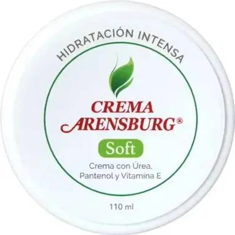 Crema Soft con Úrea, Pantenol y Vitamine E Extracto de Lechuga 110 ml - ARENSBURG 1