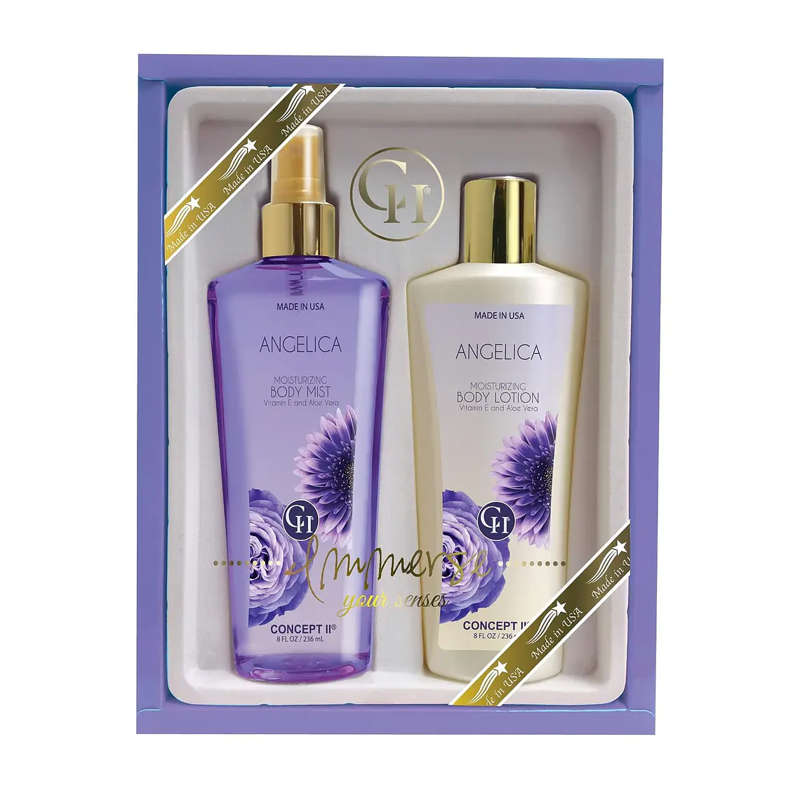 Body Mist 236ml + Body Lotion 236ml ANGELICA - CONCEPT II 1