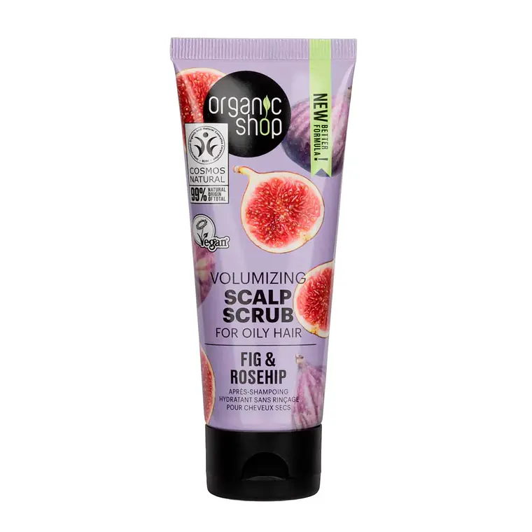 Exfoliante Capilar Cabello Graso Fig And Rosehip 75 ML - ORGANIC SHOP 1