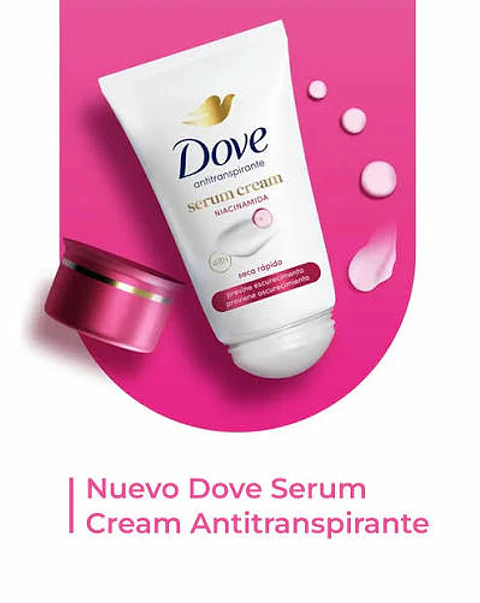 Antitranspirante Serum Cream Previene Oscurecimiento - DOVE