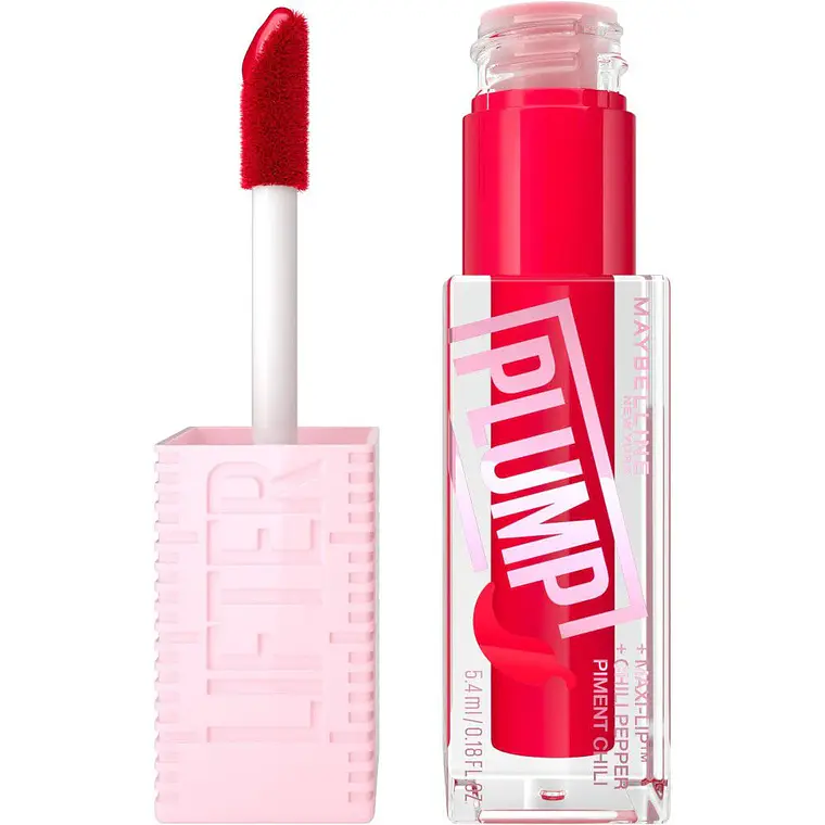 Brillo Labial Lifter Plump Red Flag - MAYBELLINE 1