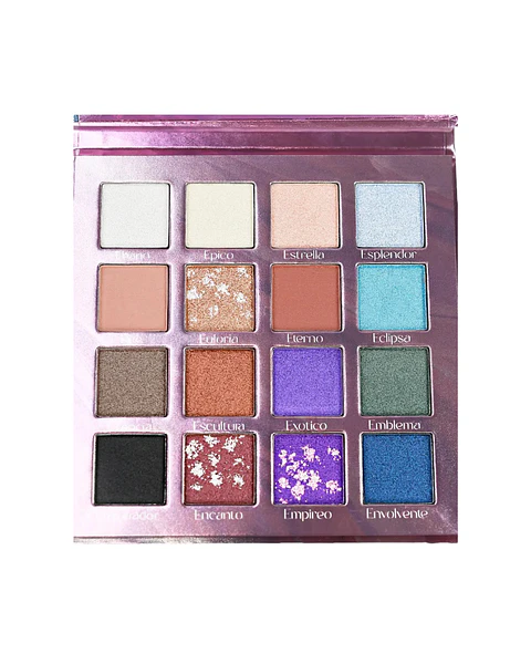 Paleta Sombra Elegant x16 Colores Professional Make Up Tono #2 - DOLCE BELLA