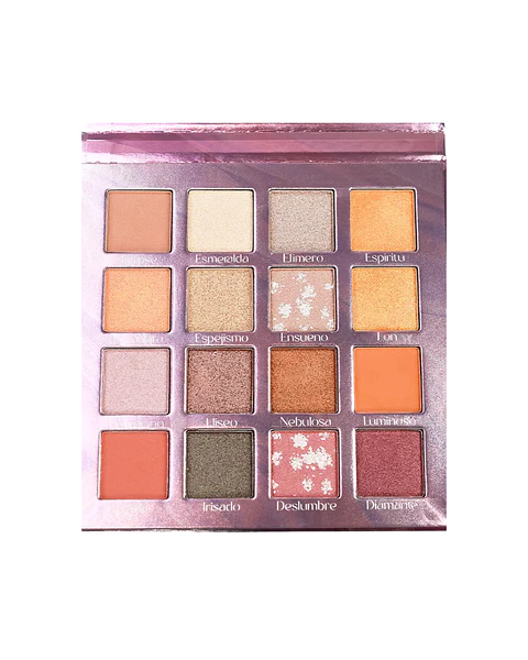Paleta Sombra Elegant x16 Colores Professional Make Up Tono #3 - DOLCE BELLA