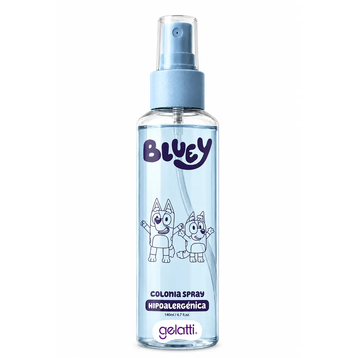 Colonia Spray Hipoalergénica Bluey 140 ml - GELATTI 1