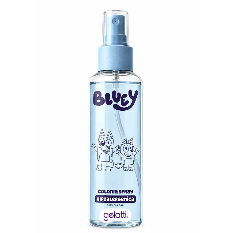 Colonia Spray Hipoalergénica Bluey 140 ml - GELATTI 1