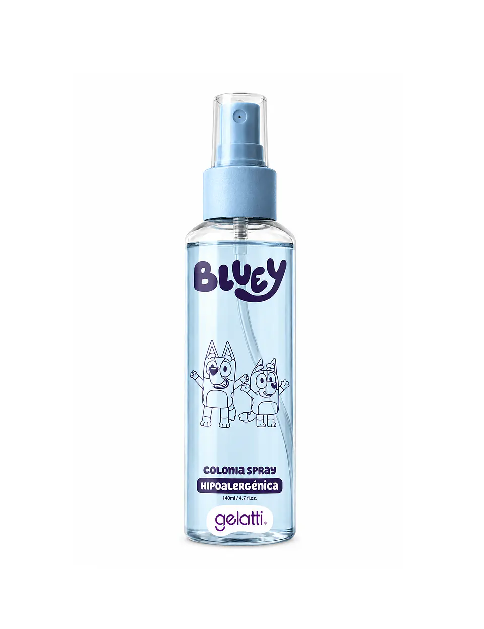 Colonia Spray Hipoalergénica Bluey 140 ml - GELATTI 1