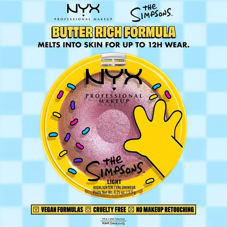 Iluminador The Simpsons Donut Mind If I Do - NYX 3