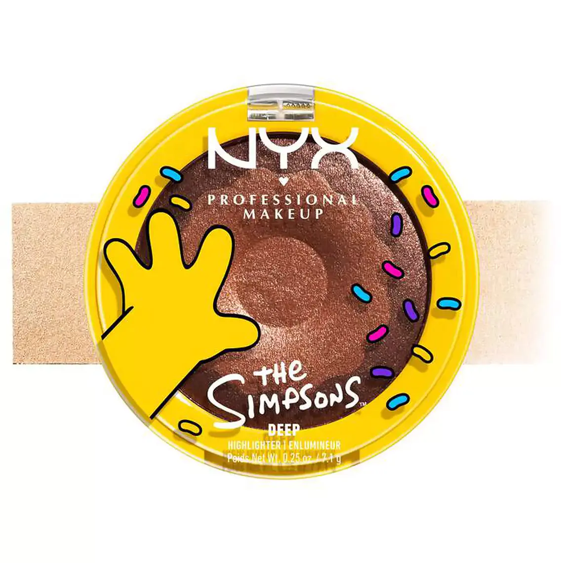 Iluminador The Simpsons Donut Glazed Over - NYX 1