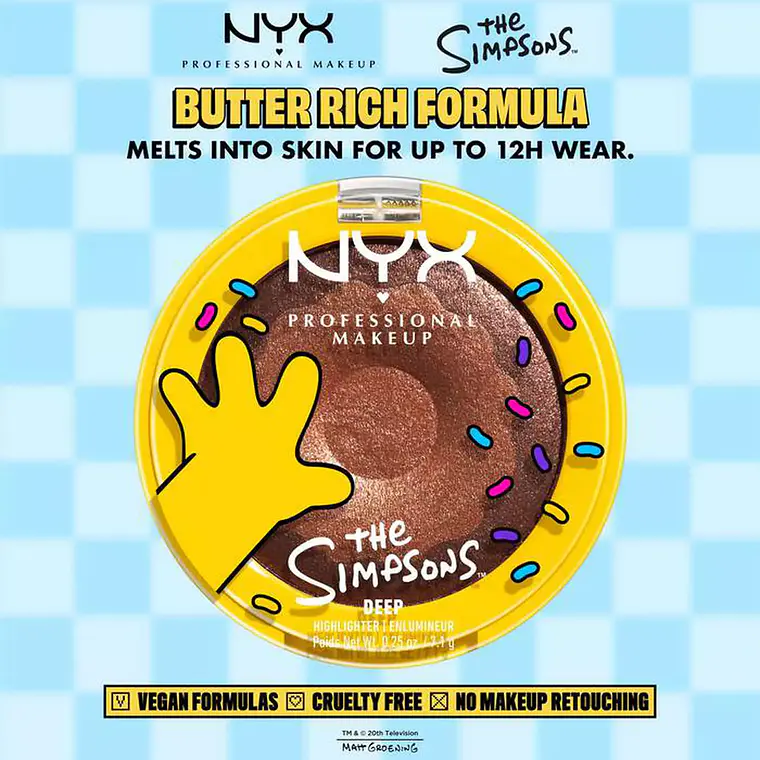 Iluminador The Simpsons Donut Glazed Over - NYX 2