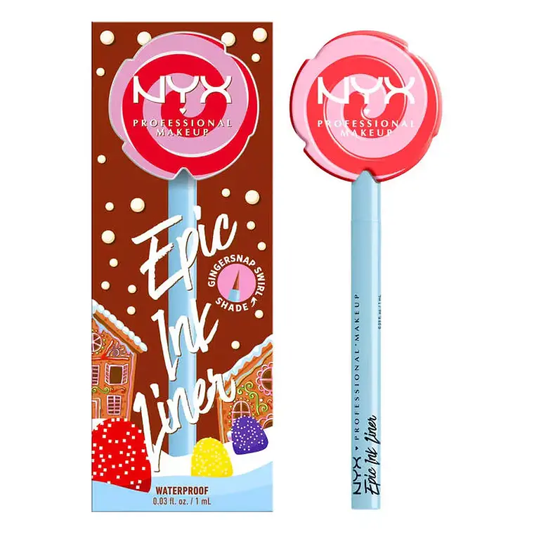 Delineador Spic Ink Liner Candy Gingersnap Swirl - NYX 1