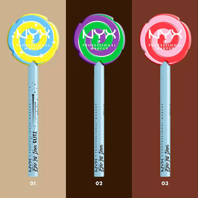 Delineador Spic Ink Liner Candy Milk Chocolate - NYX 5