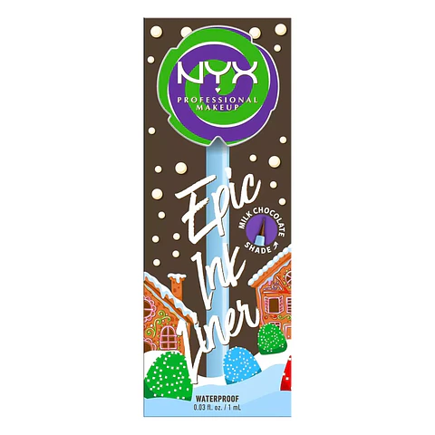 Delineador Spic Ink Liner Candy Milk Chocolate - NYX