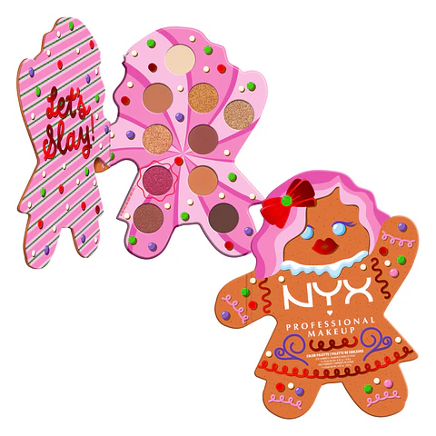Color Palette Nyx Holiday Ginger Baddie - NYX
