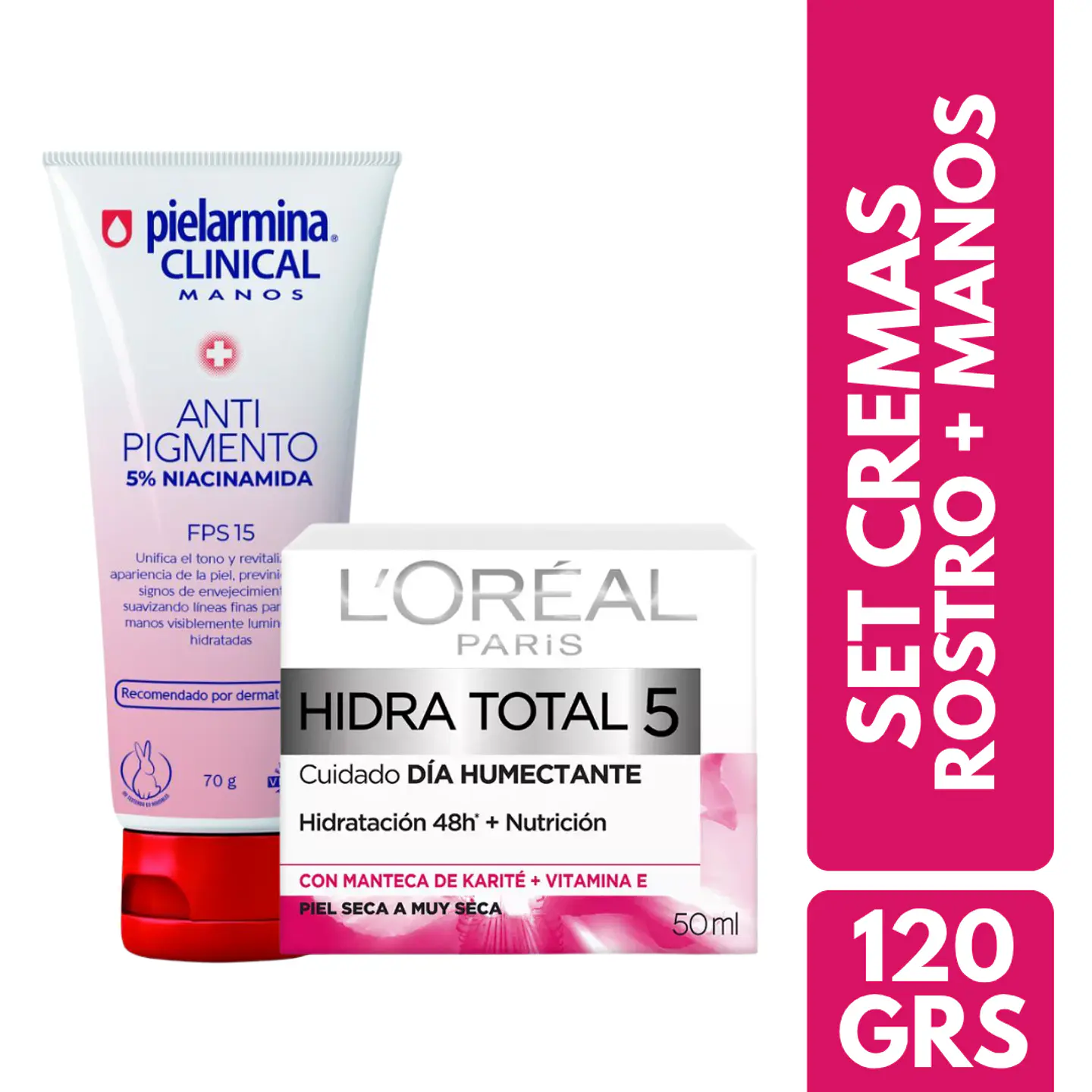 Set Cremas HT5 Facial + Crema para manos Pielarmina 1