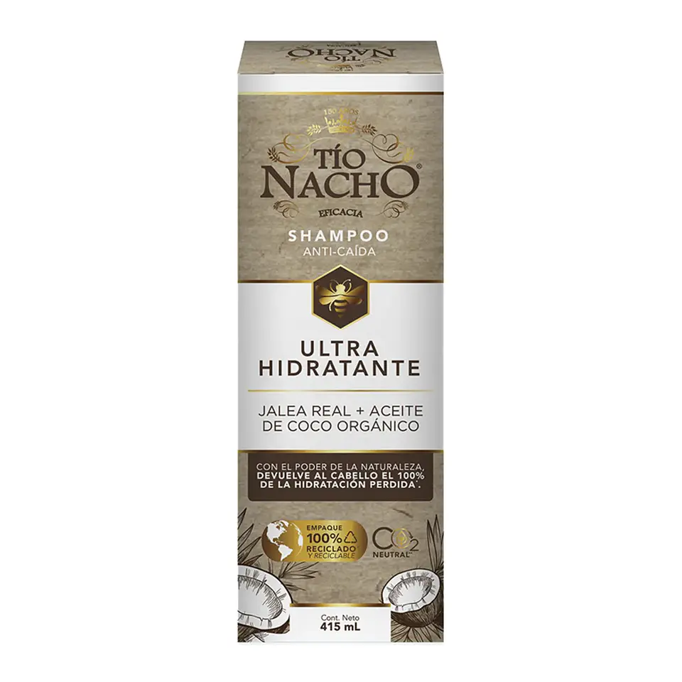 Tío Nacho Shampoo Ultrahidratante Coco 415ml 2