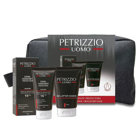 Set Cosm Men Cr Protectora + A. Balm Hidratante Para Rostro