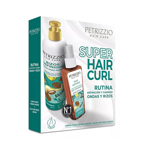 Set Crema para Peinar + Óleo Antifrizz Argán - PETRIZZIO