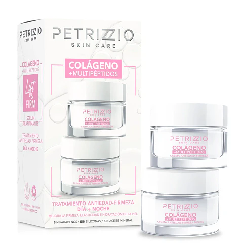 Set de Cremas Lift & Firm Colágeno + Multipéptidos - PETRIZZIO