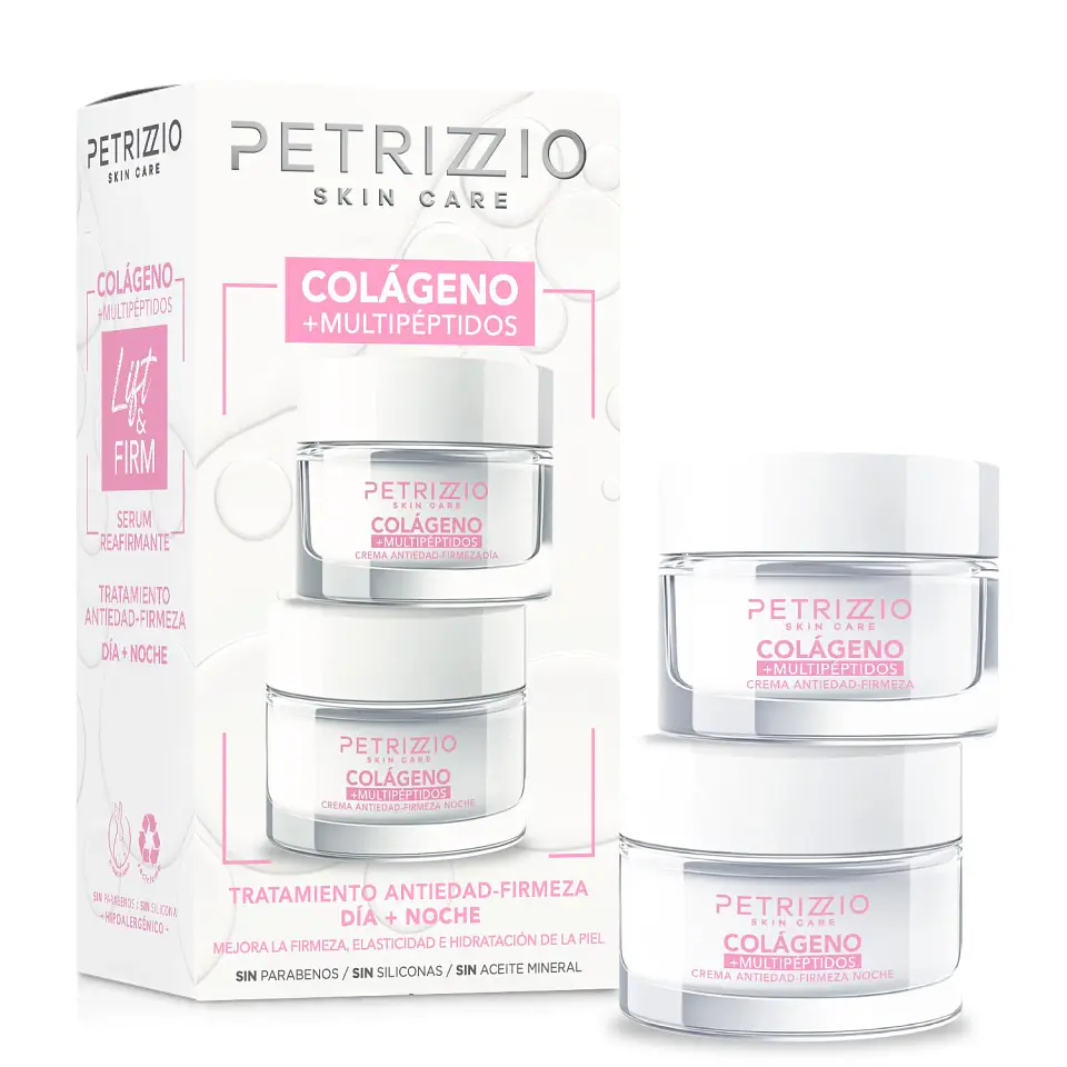 Set de Cremas Lift & Firm Colágeno + Multipéptidos - PETRIZZIO 1