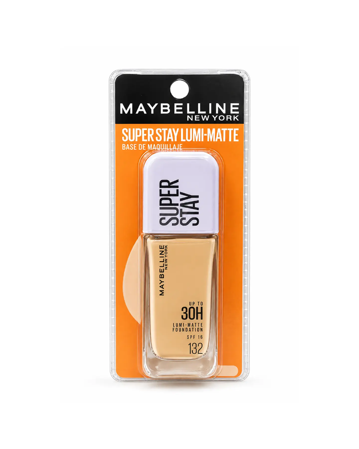 Base de Maquillaje Super Stay  Lumi-Matte 132 Blister - MAYBELLINE 1