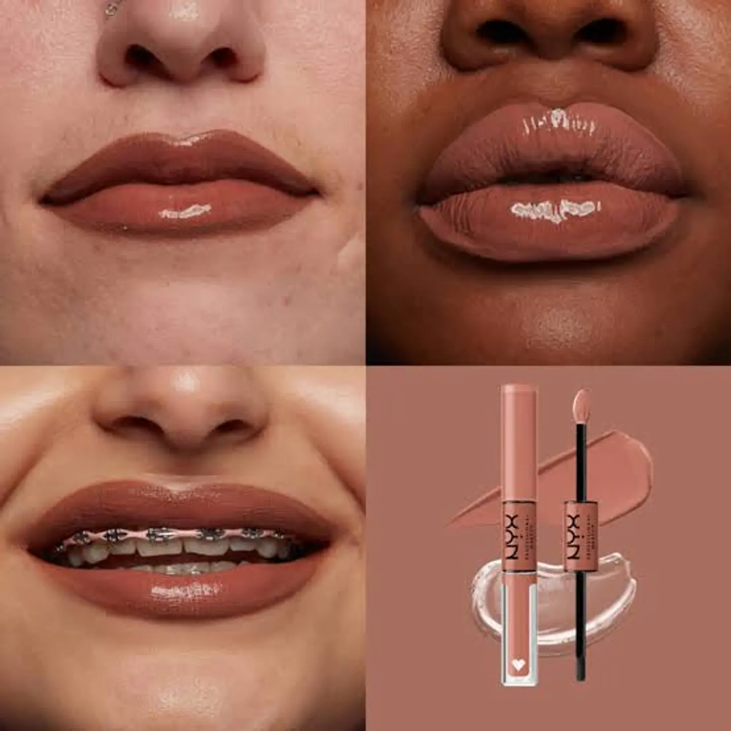 Labial Shine Loud Pro Pigment Lip Shine Global Citizen - NYX 3